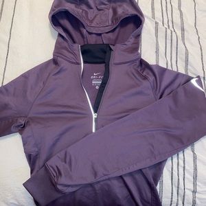Nike Dri-Fit Quarter zip with Hood